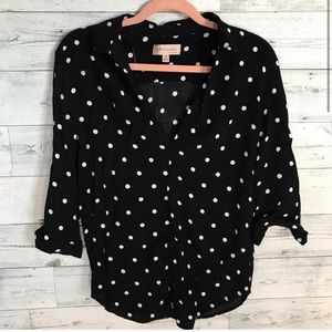 Philosophy Polka Dot Blouse
